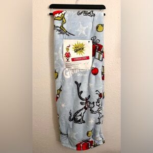 The Grinch Dr. Seuss Christmas Blanket